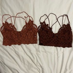 Free people bralettes